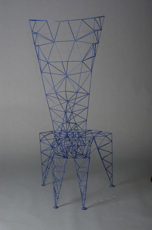 Picture of Cappellini Pylon Chair - Silver