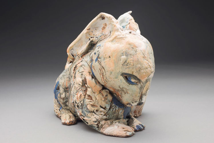 Picture of Rabbit with Vase