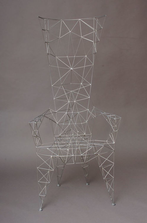 Picture of Cappellini Pylon Chair - Silver