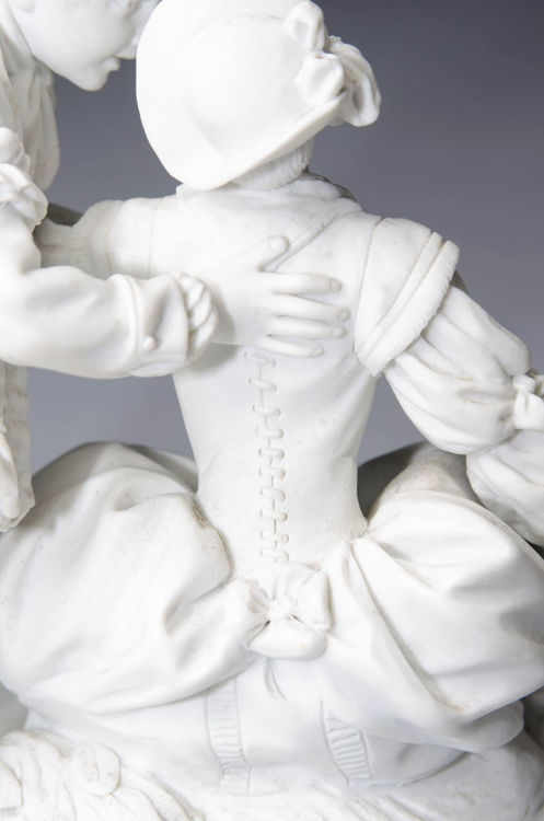 Picture of Sevres-style Bisque Figural Group