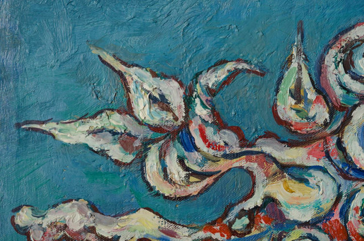 Picture of Flora in Blue