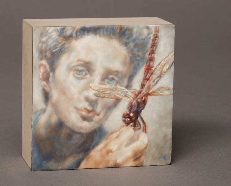 Picture of Boy with Dragonfly