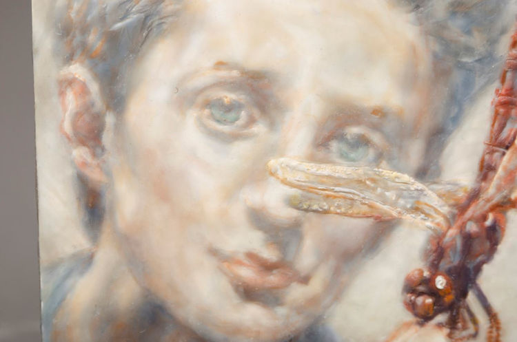 Picture of Boy with Dragonfly