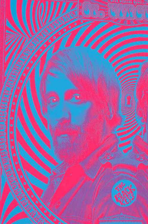 Picture of Blue Psychedelic Black Keys