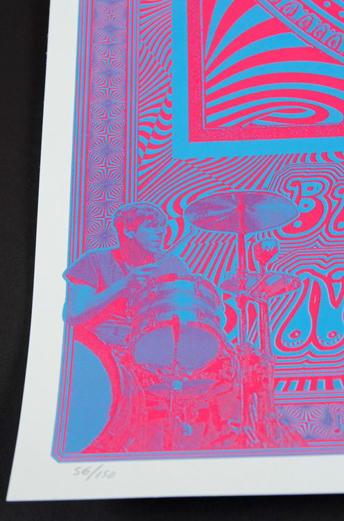 Picture of Blue Psychedelic Black Keys
